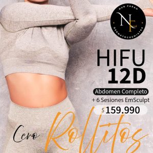 HIFU 12D Abdomen completo + 6 sesiones EmSculpt