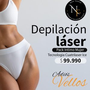 Depilación Laser (Pack íntimo mujer) Tecnología cuatriláser Ice