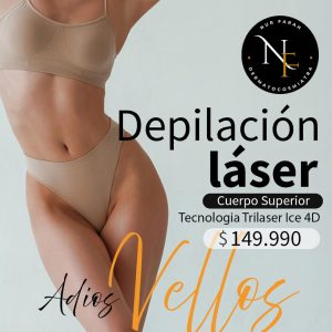 Depilación Láser Cuerpo Superior Tecnología Triláser Ice 4D
